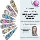 CURSO UÑAS NAIL ART FLORAL ONE STROKE